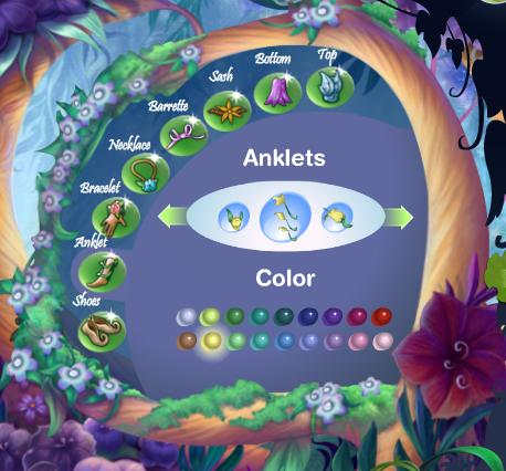 Anklet Options