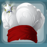 Snow White Baking Hat with Ladybug Red Trim.png