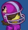 Football Helmet Purple