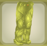 Daffodil Yellow Tailored Leaf Jeans.png