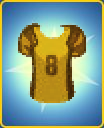 Football Player Shirt Yellow