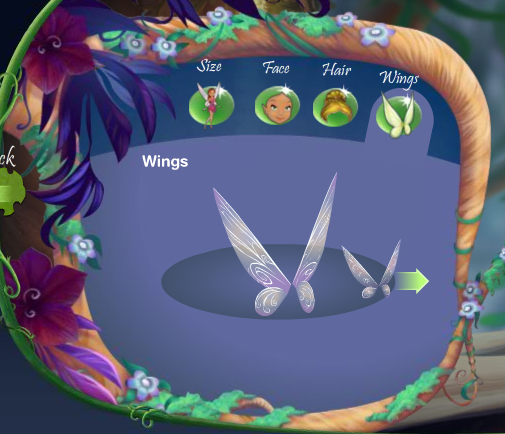 Wings Style Options