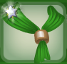 Cinnamon Brown Camp Pixie Dust Kerchief with Tinker Bell Green Trim (Sparrow Man).png