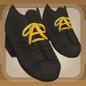 Coffee Black Folklorico Shoes.png