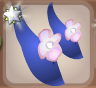 Bluejay Blue Flower Slippers.Png
