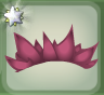 Watermelon Pink Hickory Leaf Headdress.Png