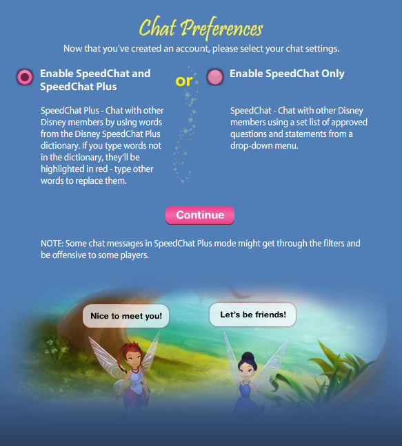 Chat Preferences