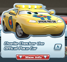Charlie Checker the Official Pace Car