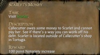 SCARLET'S MONEY