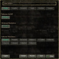Game Options (Display)