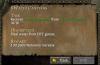 8 WATER CANTEENS