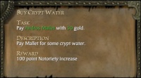 BUY CRYPT WATER