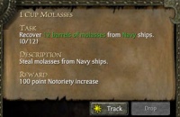 1 CUP OF MOLASSES