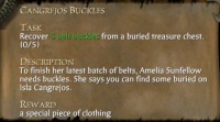 CANGREJOS BUCKLES