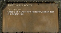 SKELETON SHIP WATER
