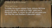 CARDS FOR FEATHERS