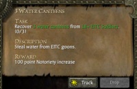 3 WATER CANTEENS