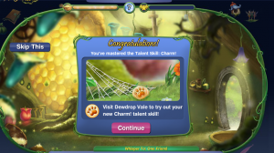 Learning Charm Talent Skill in the Pixie Dust Mill (Click to Enlarge)