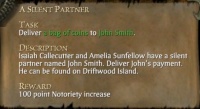 A SILENT PARTNER