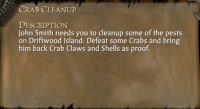 CRAB CLEANUP