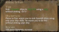 SINKING IS EASY