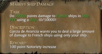 MASSIVE SHIP DAMAGE
