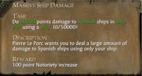 MASSIVE SHIP DAMAGE