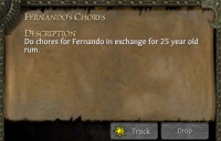 FERNANDO'S CHORES