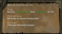 RECOVER HONEYSUCKLE