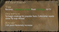 FLY TRAP THREAD