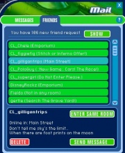 Friend List Window