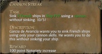 CANNON STREAK