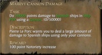 MASSIVE CANNON DAMAGE