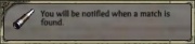 Lookout Notification Message