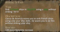 SINKING IS EASY