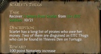 SCARLET'S THUGS