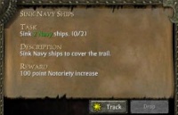 SINK NAVY SHIPS