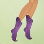 Twirly Boots Lilac Purple