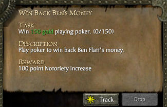WIN BACK BEN'S MONEY