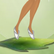 Petal Slippers Snow White