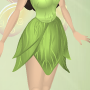 Celery Green Tulip Skirt