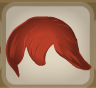 Raspberry Red Parted Bangs.Png