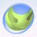 Draping Petal Sash Green Apple.Png