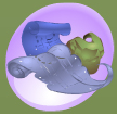 Wysteria Purple Blueprint Scrolls