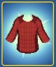 Long Sleeve Plaid Button Up (Red)
