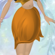 Buttercup Skirt Goldfish Orange
