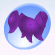 Twirly Oak Top Plum Purple.Png