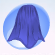 Long Lily Skirt Bluejay Blue.Png