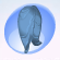Lily Pad Bubble Skirt Sky Blue.Png