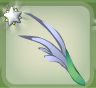 Cloudy Blue Tropic Flower Anklet.Png